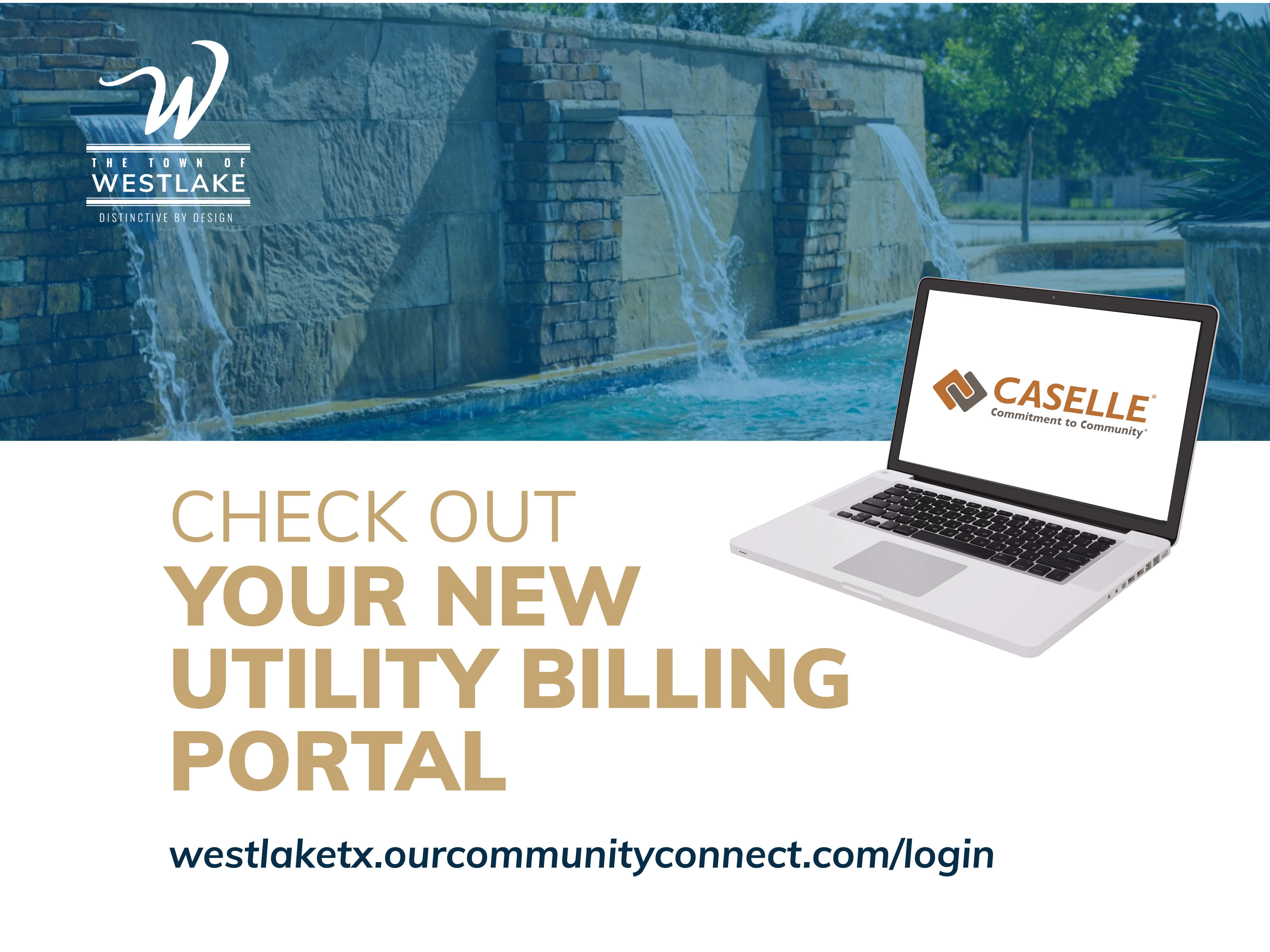 check out our new utility billing portal 